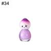 Doll Design Clear Kids Nail Polish Quick Drying Long Lasting Varnish Lacquer