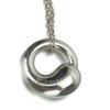 Used TIFFANY&Co. Necklace Eternal circle Silver925 4g Silver El Saperetti