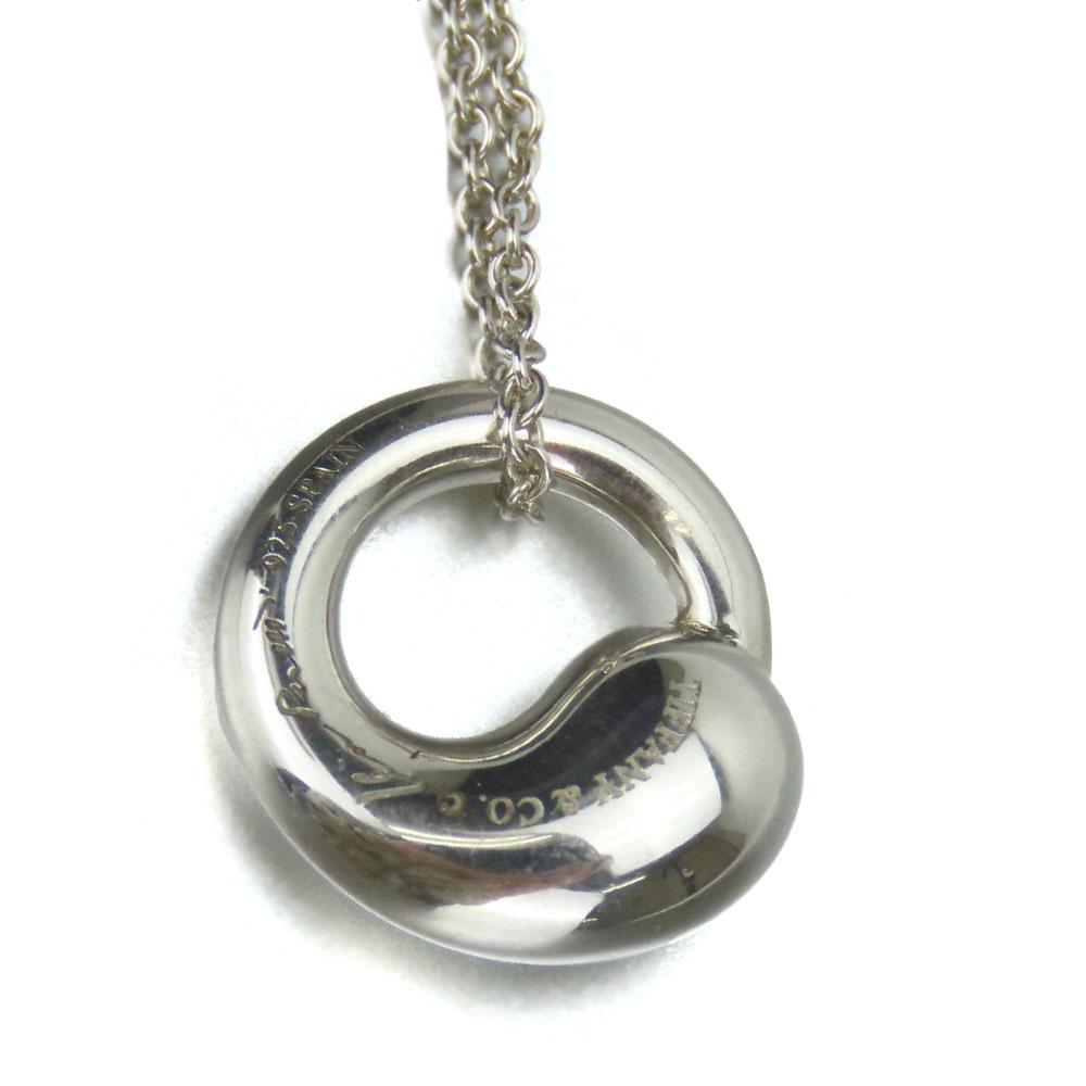 Used TIFFANY&Co. Necklace Eternal circle Silver925 4g Silver El Saperetti
