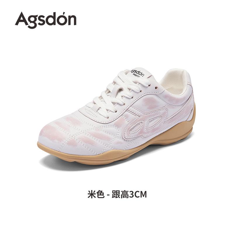 Augustine Ballet Training Shoes Women's 2025 New Summer Sports Forrest Gump Shoes Flat Casual White Shoes Lightweight