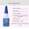 3x20ML LOCTTLF 406 Sekundenkleber Superkleber für Kunststoff & Gummi Henkel