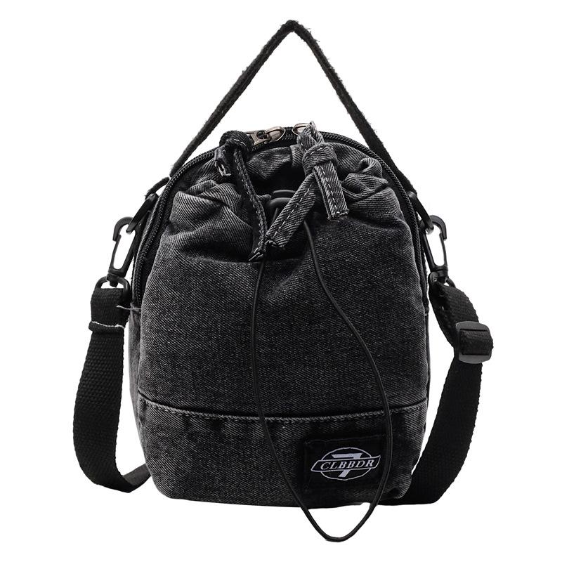 Mobile Phone Bag Women's Crossbody Bag Denim Shoulder Bag Vertical Coin Purse