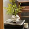 Kreativ Vase Keramikk Retro Kunst Blomsterredskaper Hytte Stue Skrivebord Blomsterarrangement Dekorasjon keramisk vase