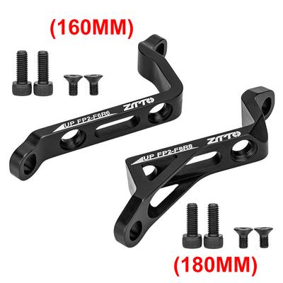 Vorder- und Hinterrad-Scheibenbremssattel-Montageadapter Post Mount auf Flat Mount Fahrradsattel-Konverter PM auf FM für 160 180mm Rotor