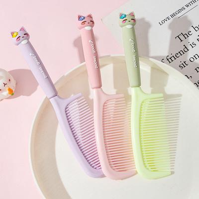 Portable Comb Cartoon Soft Silicone Combs Hair Styling Comb Hairbrushes Cute Comb Hairdressing Comb Hair Brush For Girls Travel