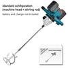 High Power Steering Wheel Ground Drill Industrial Handheld Ice Drill Machine Multifunctional Lithium Electric Drill Mixer