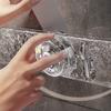 Folding Suction Cup Row Hook Punch-Free 6 Hooks Bathroom Towel Rack Corrugated Row Hook Wall Mounted Coat Hanger