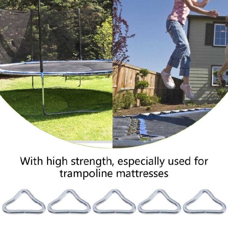 5 Pack Triangle Rings Buckle for Trampoline Replacement Repair Accessory Trampoline Triangle Buckle Trampoline V Rings