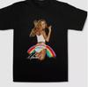 Mariah Carey Rainbow Tričko Horké Černé Tričko Unisex Tričko