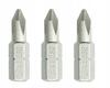 Set of 3 Bits for a PH 2x25 Mm Screwdriver