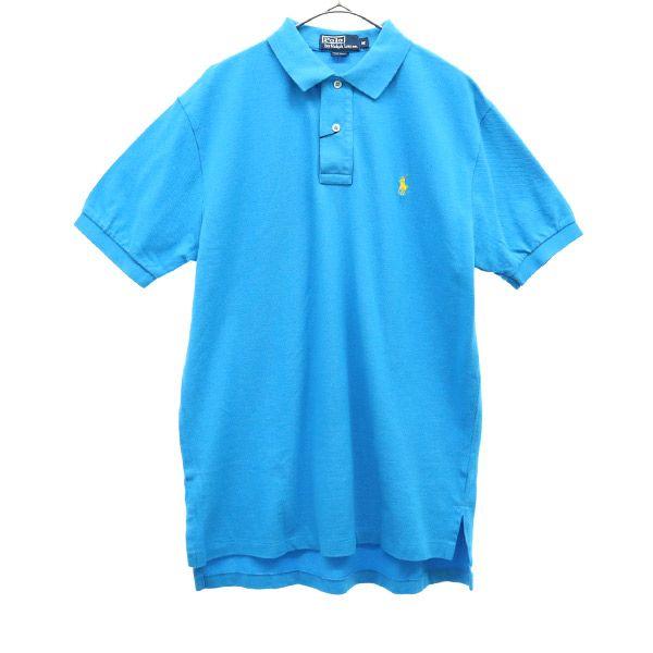 Unused Polo by Ralph Lauren Short Sleeve Polo Shirt M Blue Fawn Men's Used