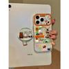 Childlike cute illustration windmill watering Miffy Rabbit is suitable for iphone17promax iPhone 15 mobile phone case 16