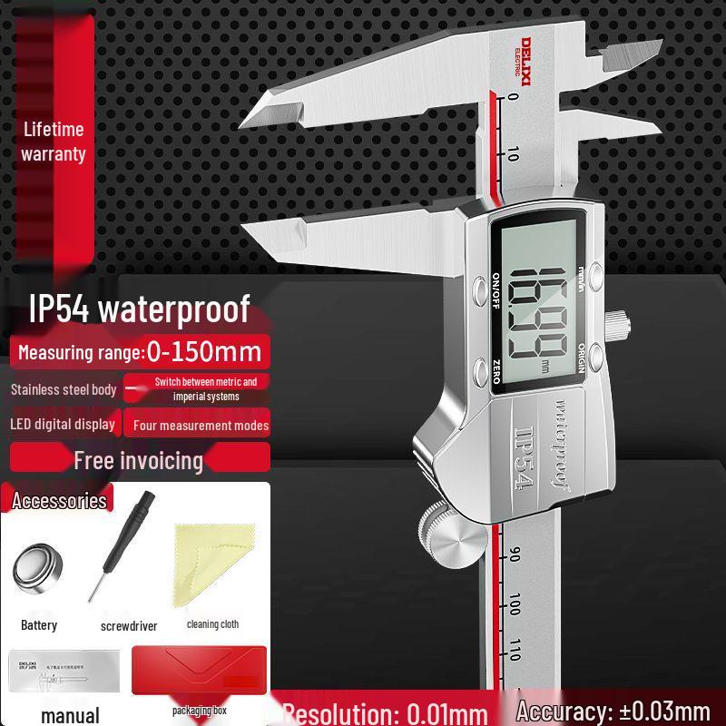 High Precision Digital Electronic Caliper for Industrial and Household Use