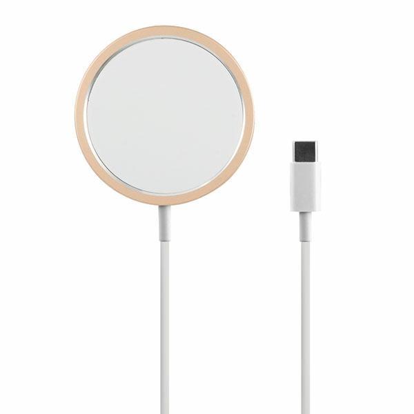 Ładowarka indukcyjna 15W Guess MagSafe Złota