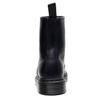 Versatile 1460 Tooling Boots Women's Hard Leather Pure Black Line Couple Short Boots Men's and Women's Leather Boots Round Head Trend Locomotive