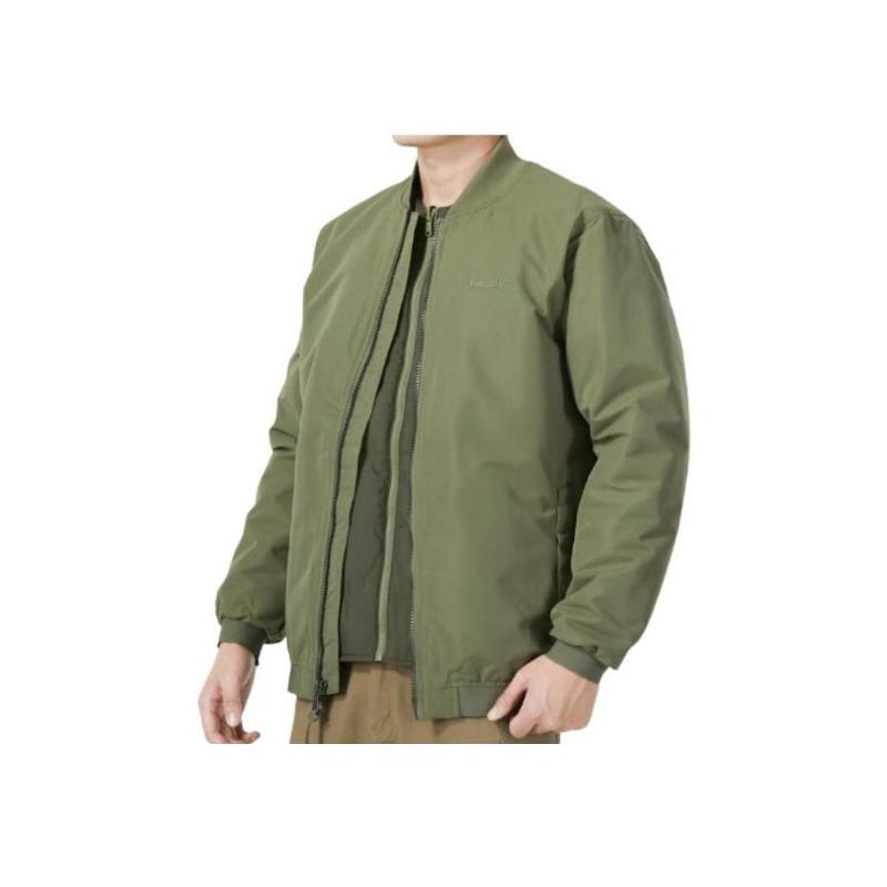 Timberland Solid Color Windproof Cold Resistant Three In One Jacket Men Jackets Military-Green A6M4N590