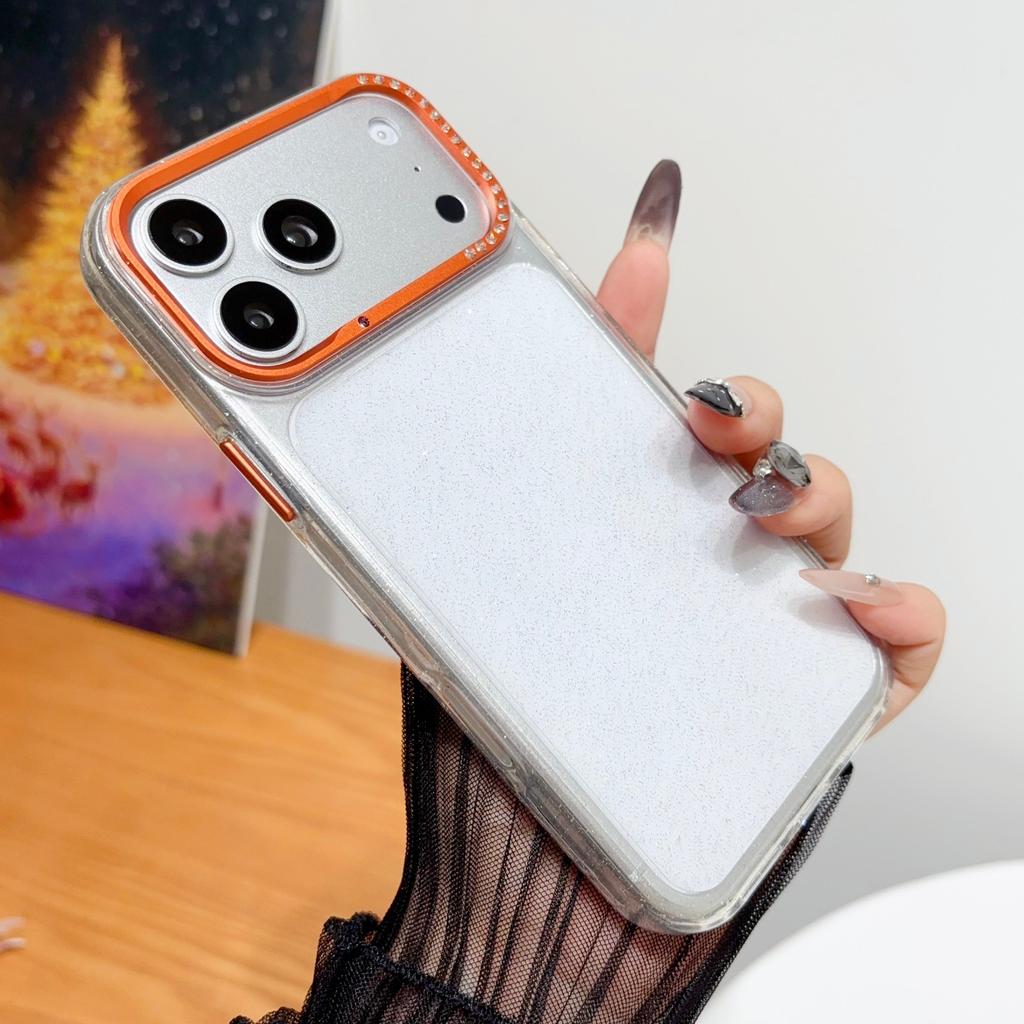Applicable to Apple 11promax mobile phone case s11 glitter iPhone11 transparent S11ultra anti-drop protective case