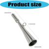 Marine Handheld Foghorn Stainless Steel Loud Air Horn High Decibel Marine Horn for Fishing Boats Yacht Accessories