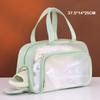 Dry Wet Separation Double-layer Shoe Compartment Waterproof Swimming Storage Bag Fitness Sports Large Capacity Storage Bag