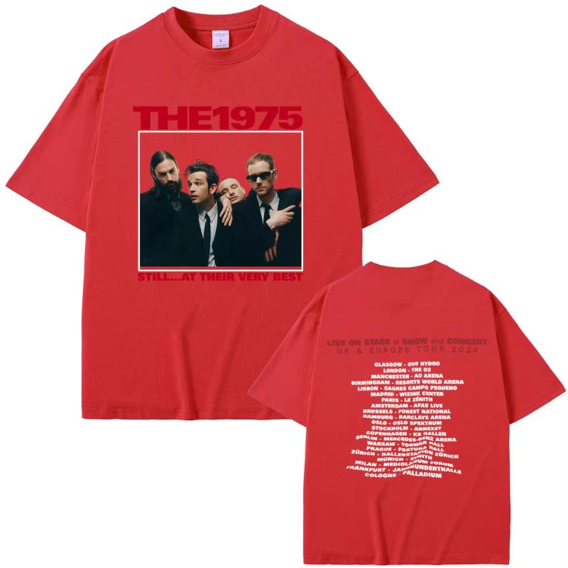

Alternative Rock Band The 1975 Still At Their Very Best Uk Europe Tour 2024 Tshirt Unisex Women Casual Cotton Vintage T Shirts S
