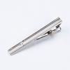 Krawattennadeln für Herren Krawattenzubehör Mode Metall Silberfarbton Einfache Stange Klemme Praktische Klemme Krawattennadel Kragenclip