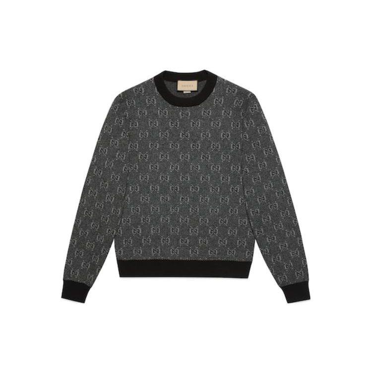 GUCCI FW23 Sweatshirt Men`s Gray 761549-XKDK5-1230