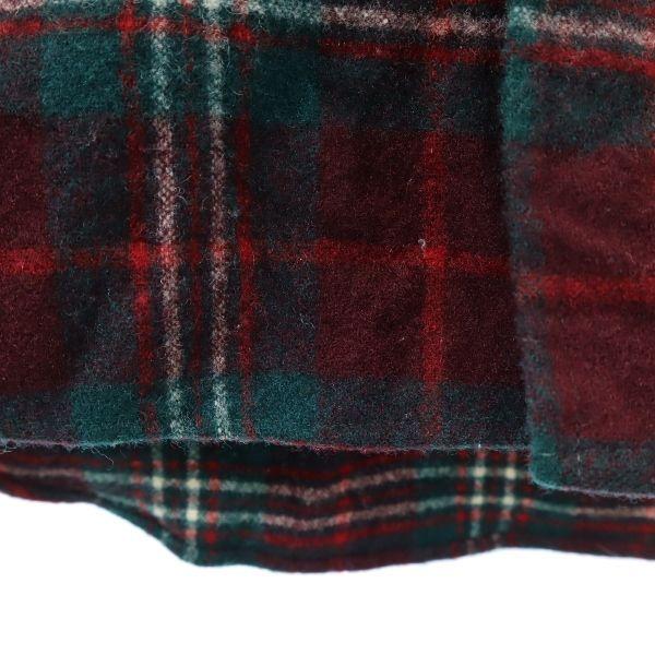PENDLETON 70s 80s Wool Made in USA Vintage check Long sleeve shirt Men's Used