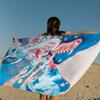 A-Aya-Takano Surreal-Vibrant Beach Towel Colorful Bath Towels for Girl Microfiber Quick Dry Sand Free Beach Yoga Spa Gym Pool