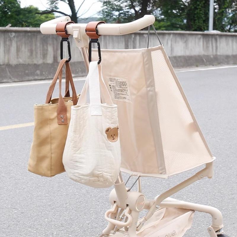 2 Stück Universelle Kinderwagenhaken Clip Strapazierfähiges Aufhängezubehör Für Wickeltaschen Kompatibel Mit Kinderwagen/Einkaufswagen/Autositzen