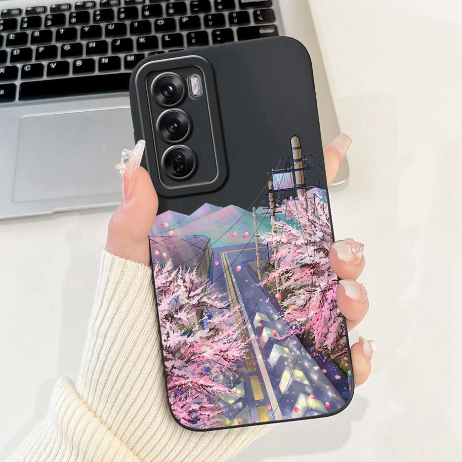 Per Custodia Oppo Reno12 Pro 5G CPH2629 Carina Moda Cartone Animato Cover Morbide Custodie in Silicone Per Oppo Reno 12 Pro Reno12 5G CPH2625 Paraurti