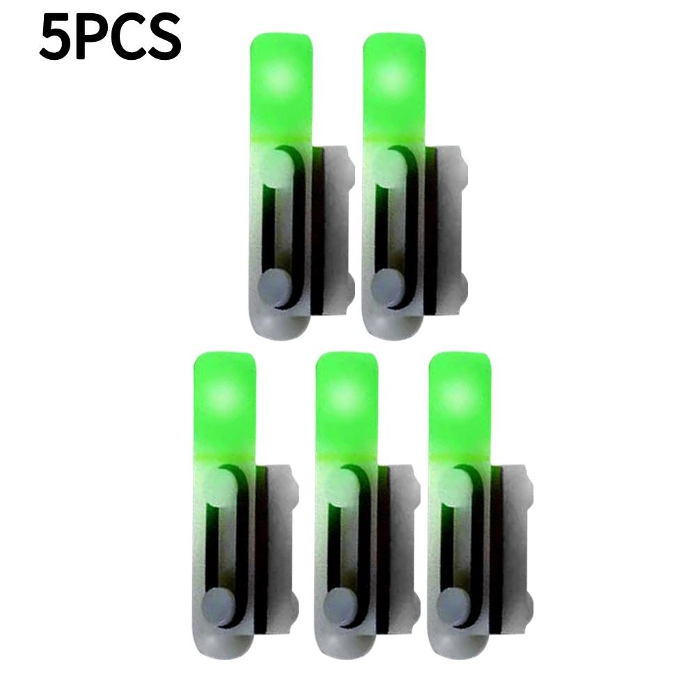 3-10PCS Color Changing Fishing Rod Tip Alert LED Induction Bite Alarm Auto Light For Outdoor Fishing Tool Fish Bite Alarms Light