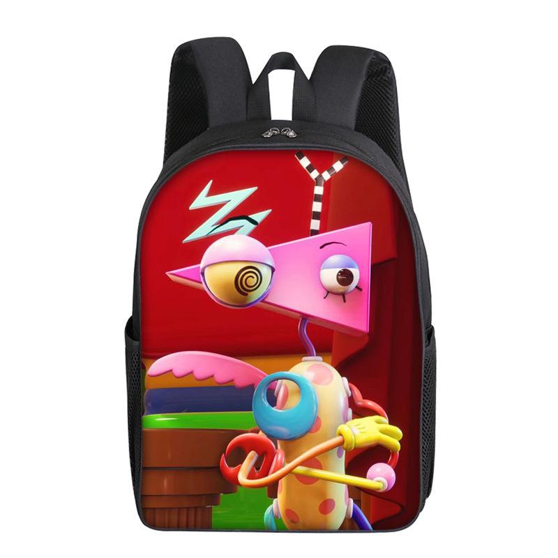 Magic Digital Circus The Amazing Digital Circus School Bag Primary School Students Single Layer Backpack