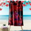 Death 2D Flat Print Beach Towel, Large Soft Quick Dry Towel for Beach Camping SwimmingDSTJ0925498