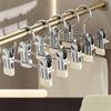 Multi-Function Stainless Steel Pants Hanger Clothes Hanger Space-Saving Design for Jeans, Skirts