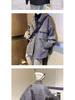 Men's Mid-Length Woolen Coat: Casual, Trendy, Oversized High-End Winter and Autumn Windbreaker.