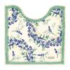 Senko Lavender Toilet 65 X Green Floral Antibacterial and Odor Made In Product Number 32683 S.D.S Mat, Approx. 65cm, Print, Resistant, Japan,