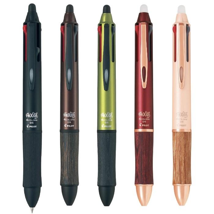 PILOT Frixion Ball 4 Wood 0.5mm Bordeaux LKFB3SEFBO