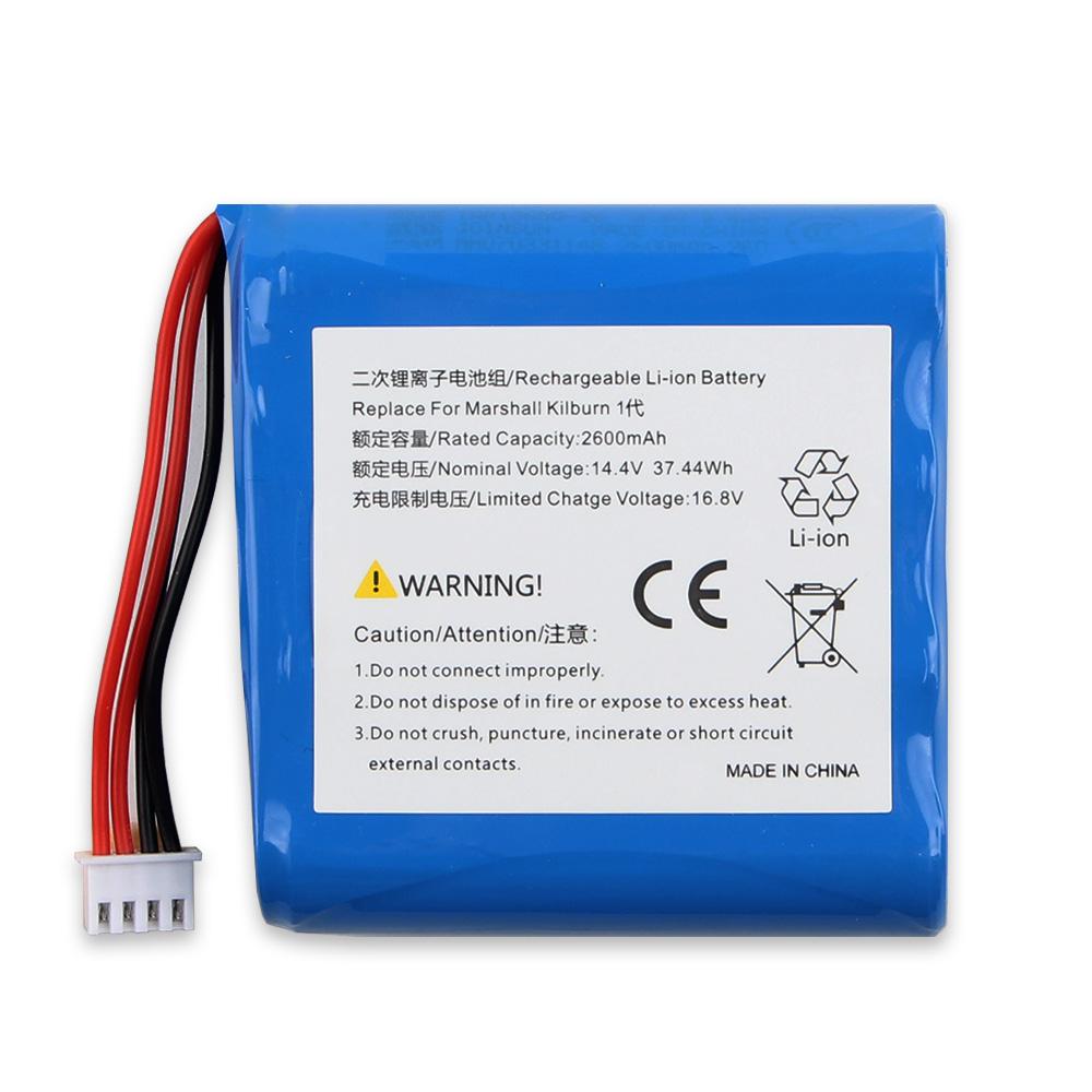 TF18650-2200-1S4PA Ersatzakku für Marshall Kilburn 1. Gen Bluetooth-Lautsprecher Akku mit Werkzeugen 2600mAh