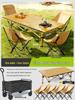 Portable Adjustable Outdoor Moon Chair: Folding Recliner for Camping, Beach, Fishing, and Picnics