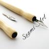 5PCS Original wood tone Log Color Dip Pen Holders Adjustable Dip Pen Poles  Gothic letter writing