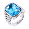 Men's Multi-Color Zircon Rings For Women Personalized Trendsetter Stainless Steel Jewelry Manufacturer Direct Supplier