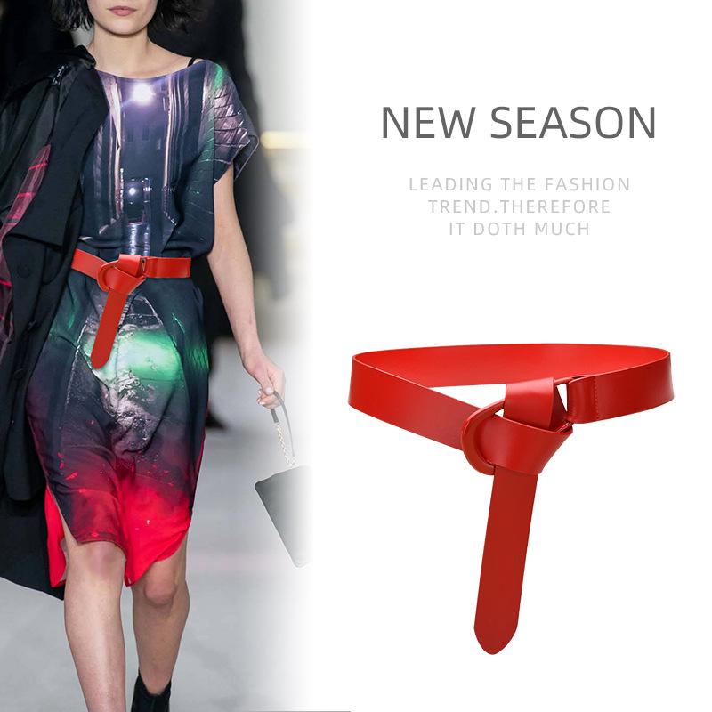 Wide Leather Waistband Corset Belt for Women's Fashion Dresses