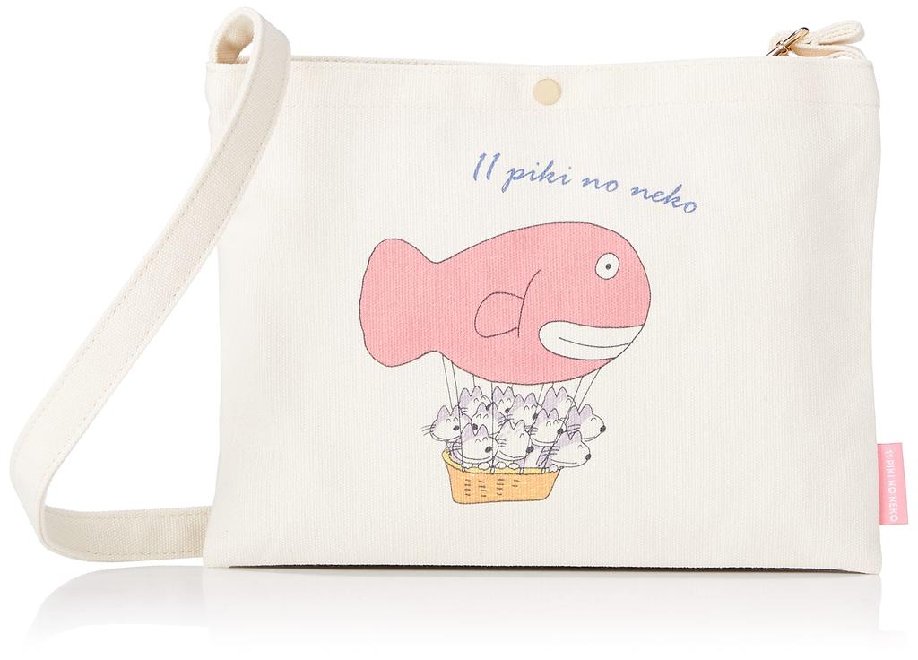 Gakken Stafle 11 Cats Sacoche Shoulder Bag Canvas Balloon T23001