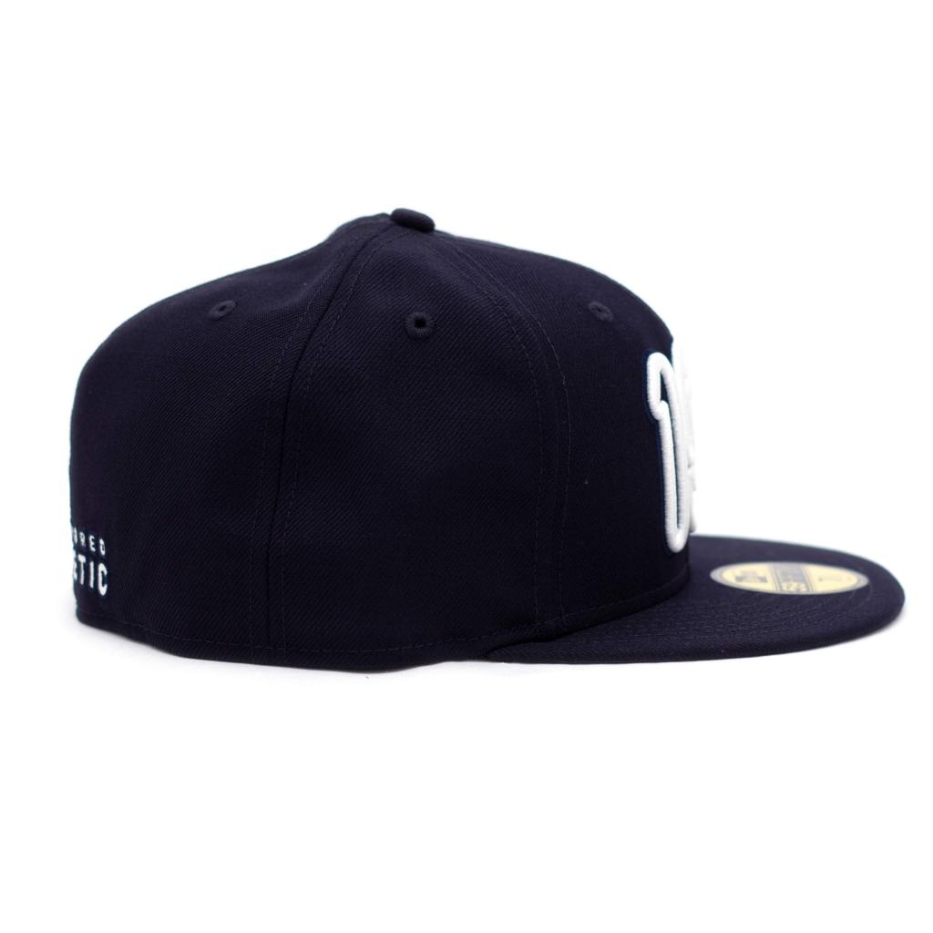 NEW ERA X 100A 59FIFTY (Navy, 7 18 (56.8cm))