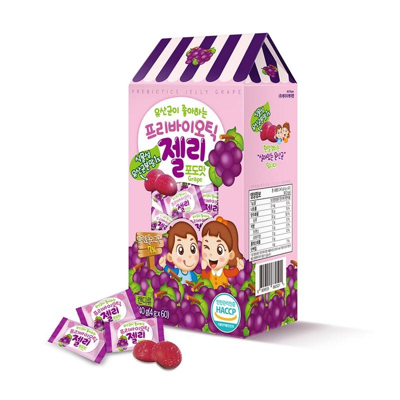 Prebiotic Jelly Grape Flavor, 240g, 1 Piece