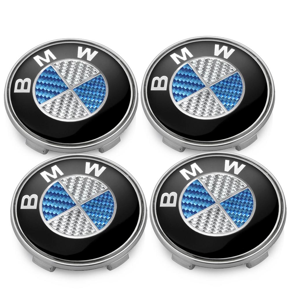 4Pcs/set 68MM Car Wheel Center Hup Caps Wheel Cover For BMW E36 E39 E46 E60 E90 E90 F01 F10 F30 G01 G20 G21 G30 G11 F15 X5 X3