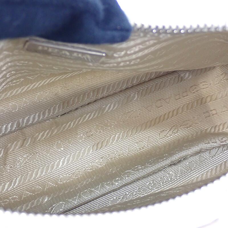 PRADA  1BH204 2WAY bag beige Nylon Women