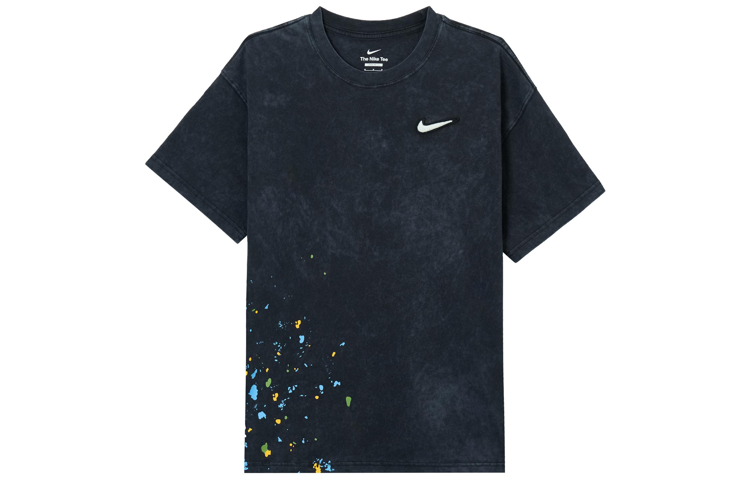 Nike Clothing T Shirts Men s Black Crew Neck HV1672-010 XXL