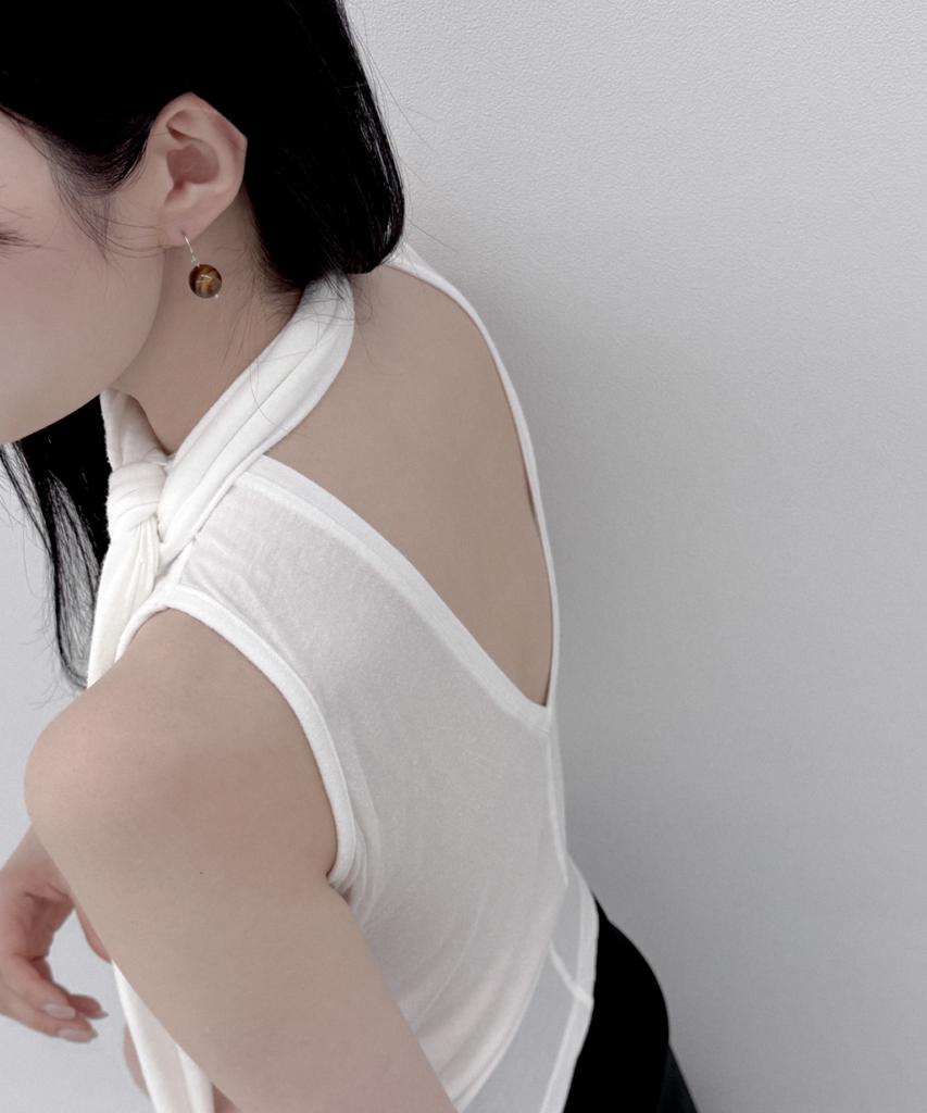 Knosis [925 Silver] Amber Drop Earrings