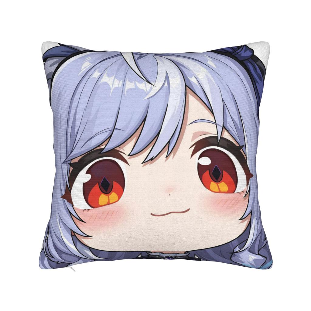 Zenless Zone Zero Ellen Joe Chibi Head Morcaworks Pillowcase Soft Polyester Cushion Cover Decoration Pillow Case Cover Car